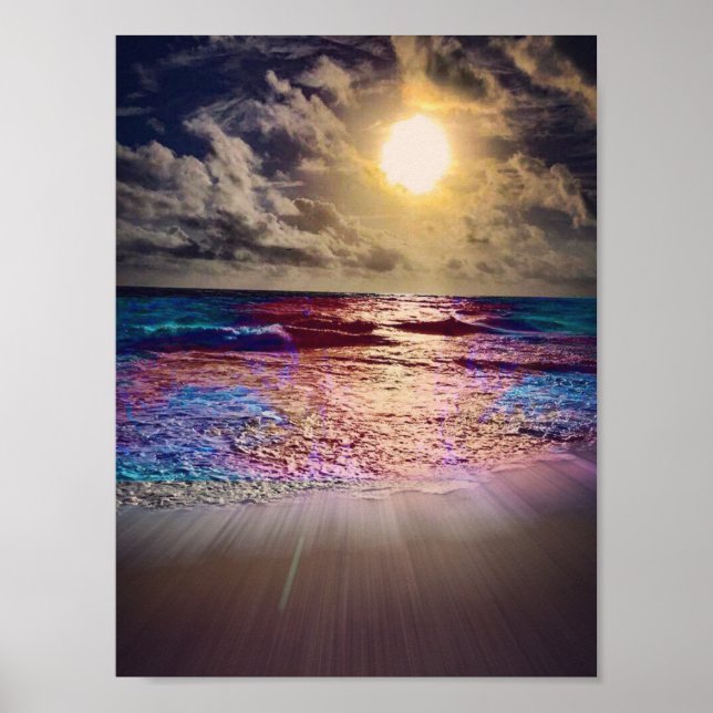 Poster Saint Augustine Sunset Beach (Devant)
