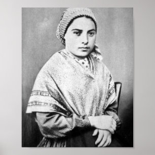 Poster Saint Bernadette