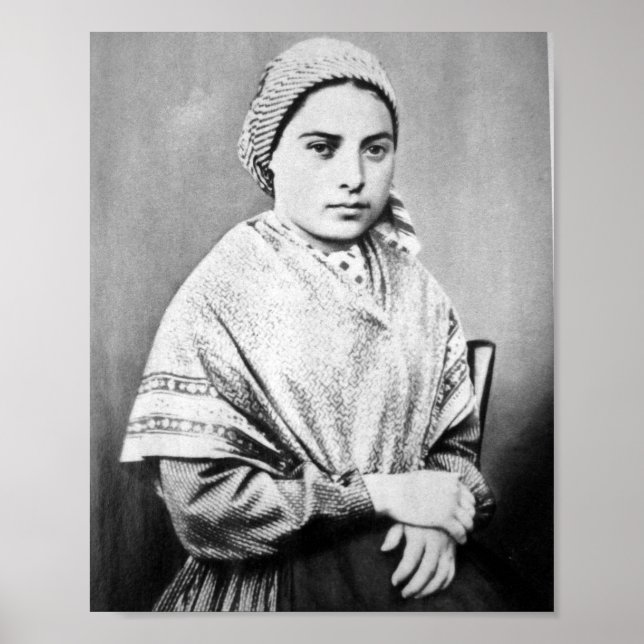 Poster Saint Bernadette (Devant)