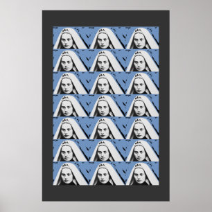 POSTER SAINT BERNADETTE SOUBIROUS
