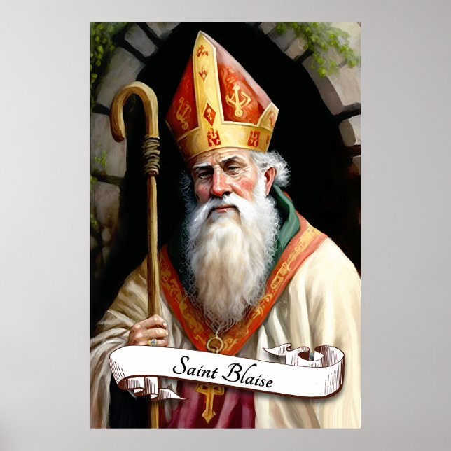 Poster Saint Blaise (Devant)