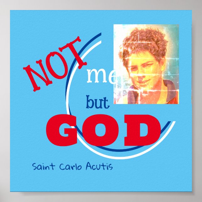 Poster Saint-Carlo Acutis (Devant)