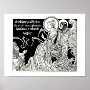 Poster Saint Catherine contestant les 50 philosophes