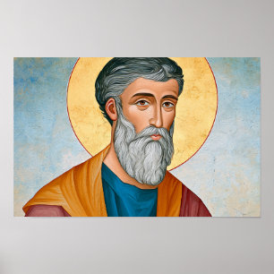 Poster Saint Cyrille de Jérusalem : enseignant de la véri