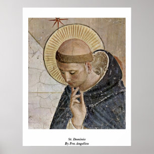 Poster Saint Dominique Par Fra Angelico