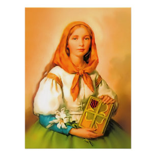 Poster Saint Dymphna
