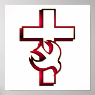 Poster Saint-Esprit croisé et/Saint-Esprit