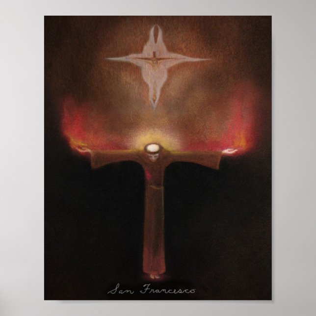 Poster Saint François d'Assise (Devant)