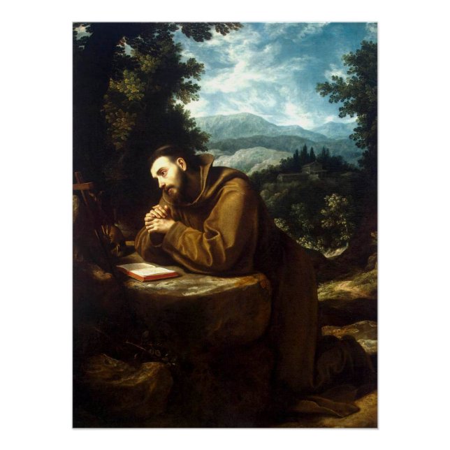 Poster Saint François d'Assise (Devant)
