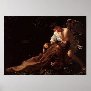 Poster Saint François d'Assise en Ecstasy