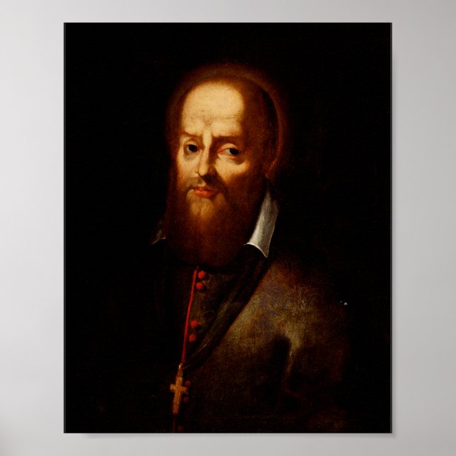 Poster Saint François de Sales (Devant)