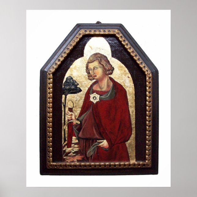 POSTER SAINT GALGANO / LÉGENDE DE L'ÉPÉE DANS LE ROCHER (Devant)