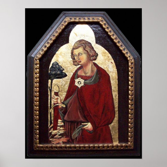 POSTER SAINT GALGANO / LÉGENDE DE L'ÉPÉE DANS LE ROCHER (Devant)