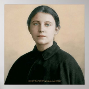 POSTER SAINT GEMMA GALGANI