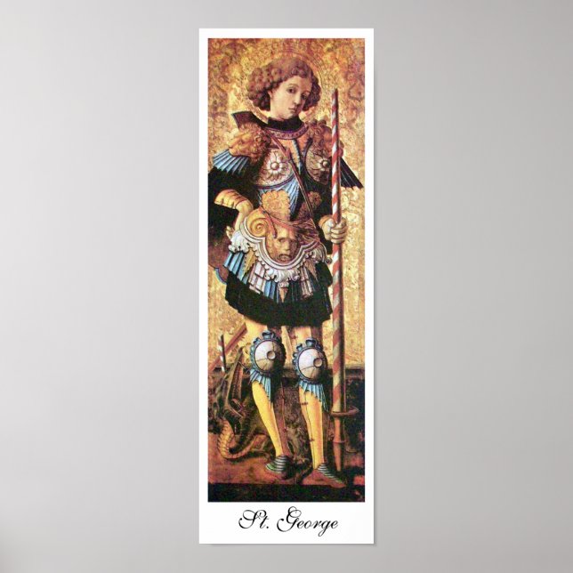 POSTER SAINT GEORGE ET DRAGON (Devant)