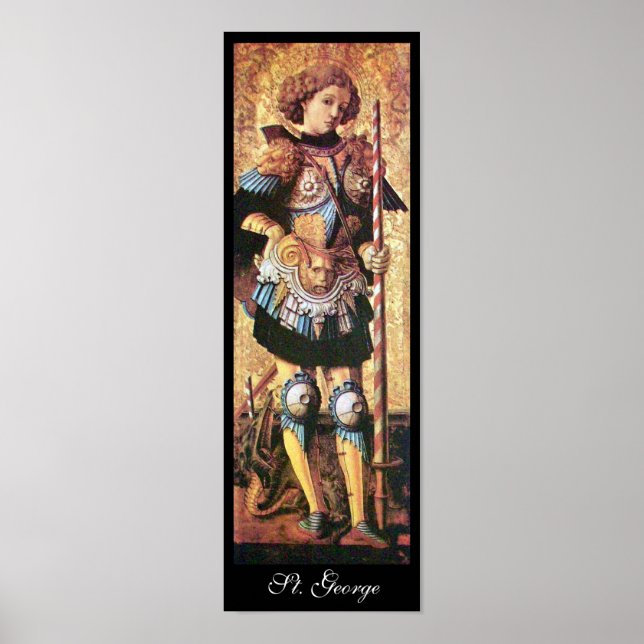 POSTER SAINT GEORGE ET DRAGON (Devant)