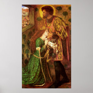 Poster Saint George Et La Princesse Sabra