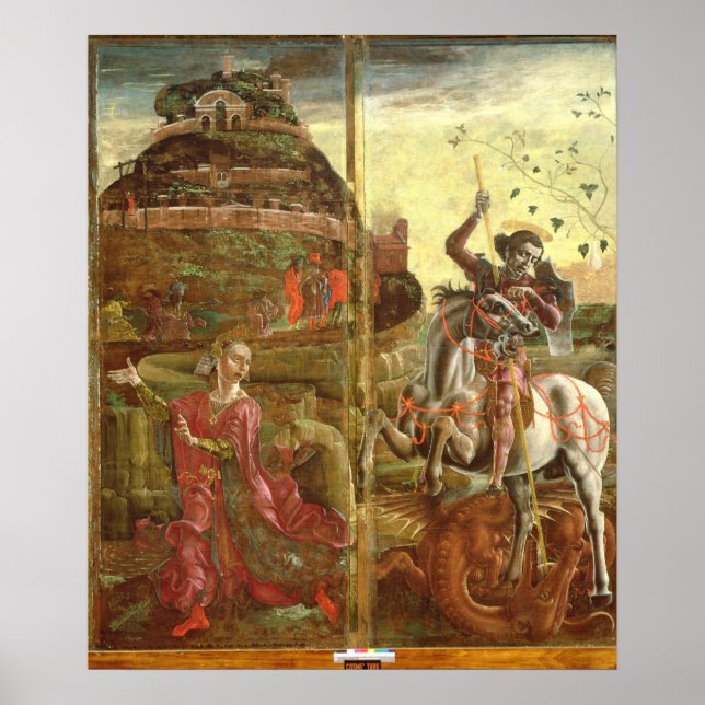 Poster Saint George et le Dragon (Devant)