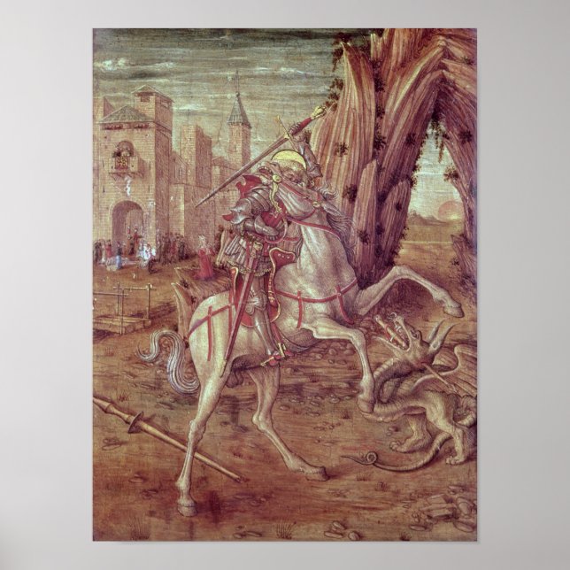 Poster Saint George et le Dragon (Devant)