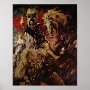 Poster Saint George et le Dragon