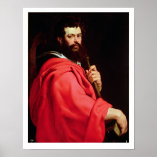 Poster Saint Jacques l'Apôtre, vers 1612-13 (huile sur pa