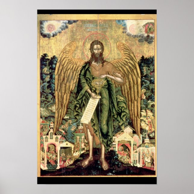 Poster Saint Jean le Baptiste, Ange du Sauvage (Devant)