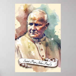 Poster Saint-Jean-Paul II