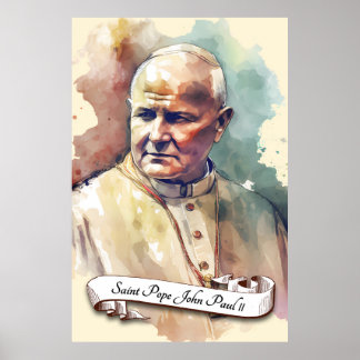 Poster Saint-Jean-Paul II