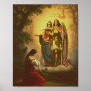 Poster Saint Jeanne d'Arc