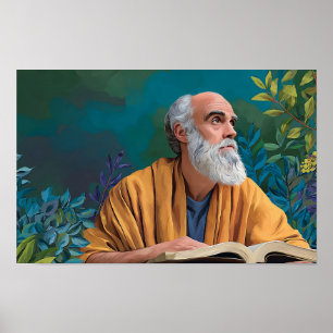 Poster Saint Jérôme : Le Scholar des Ecritures