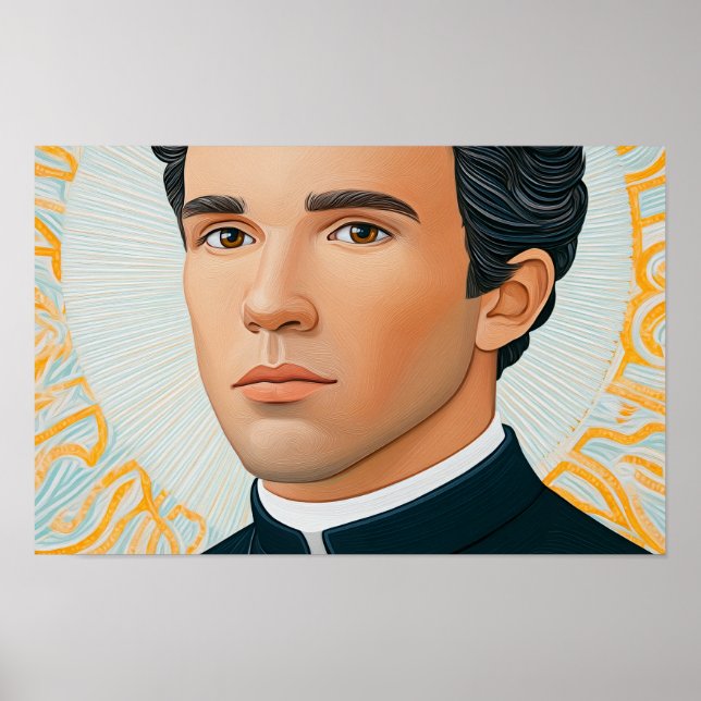 Poster Saint John Neumann: Shepherd of Faith and Service (Devant)