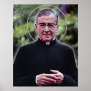 Poster Saint Josemaría Escrivá