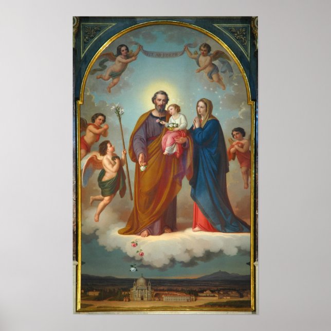 Poster Saint Joseph, protecteur de l'Église (Devant)