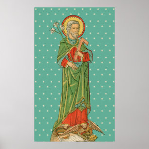 Poster Saint Joseph, protecteur de l'Église (VVP 09)
