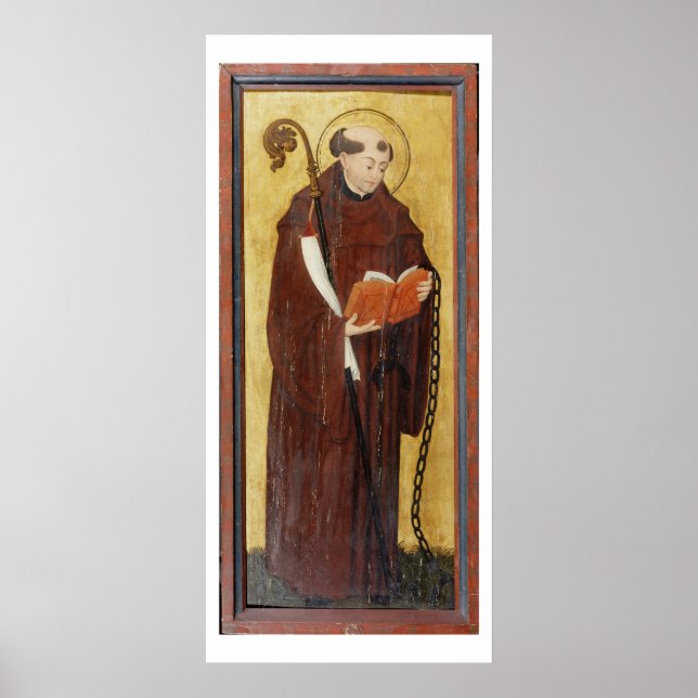 Poster Saint-Léonard (huile sur panneau de sol or) (paire (Devant)