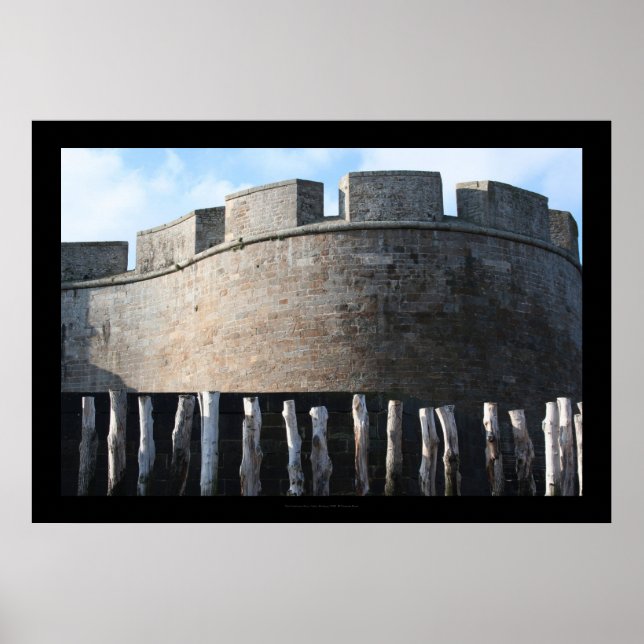 Poster Saint Malo Brittany (Devant)