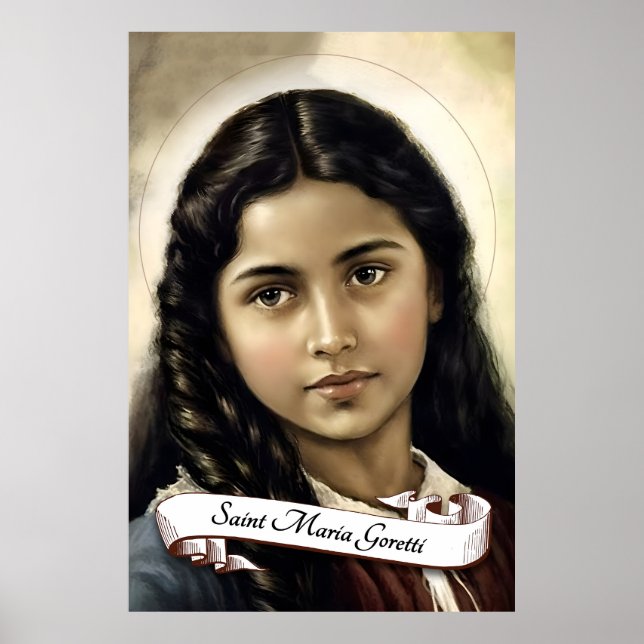 Poster Saint Maria Goretti (Devant)