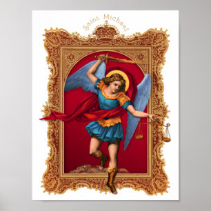 Poster Saint Michael, défendez-nous