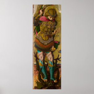 Poster Saint Michael par Carlo Crivelli