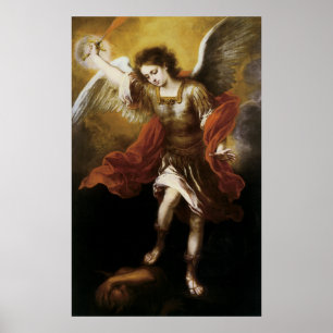 Poster Saint Michael par Murillo