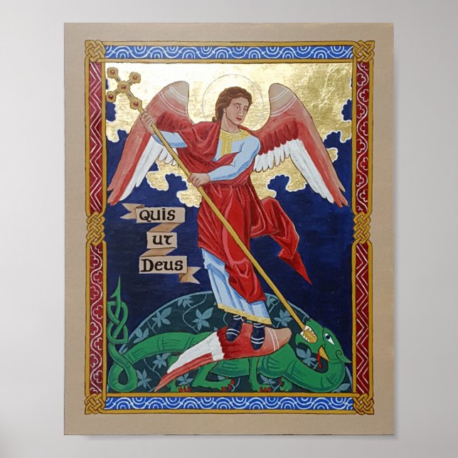 Poster Saint Michel l'Archange (Devant)