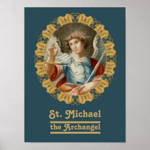 Poster Saint Michel l'Archange (M 010)