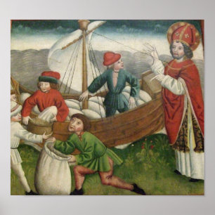 Poster Saint Nicolas de Noël