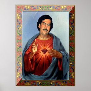 Poster Saint Pablo Escobar