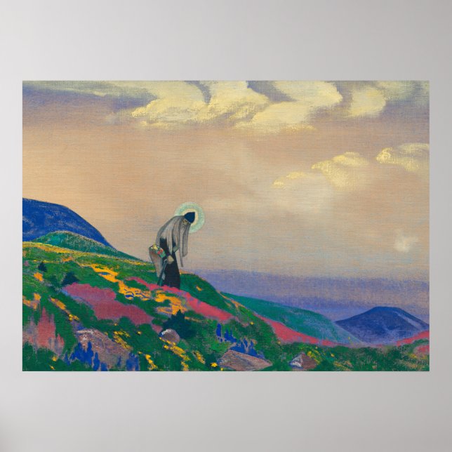 Poster Saint Panteleimon le guérisseur par Nicholas Roeri (Devant)