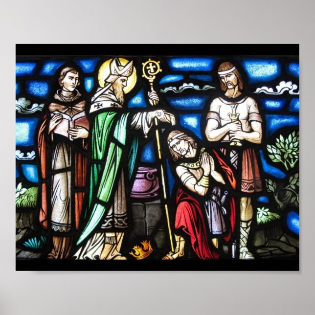 Poster Saint Patrick et ses partisans (Devant)