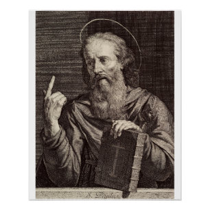 Poster Saint Paul l'Apôtre par Philippe de Champaigne