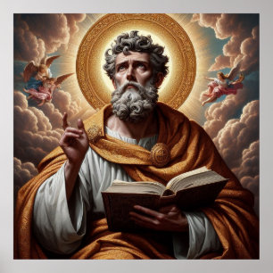Poster Saint Philippe 0 5 x Taille 4" x 4" à 40" X 40"