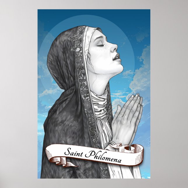 Poster Saint Philomena (Devant)