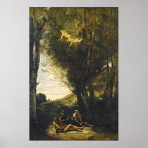 Poster Saint-Sébastien - Jean-Baptiste - Corot Fine Art